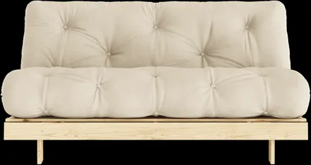 Karup Design Roots Sovesofa M. Madras 160x200 747 Beige/Fyrretræ